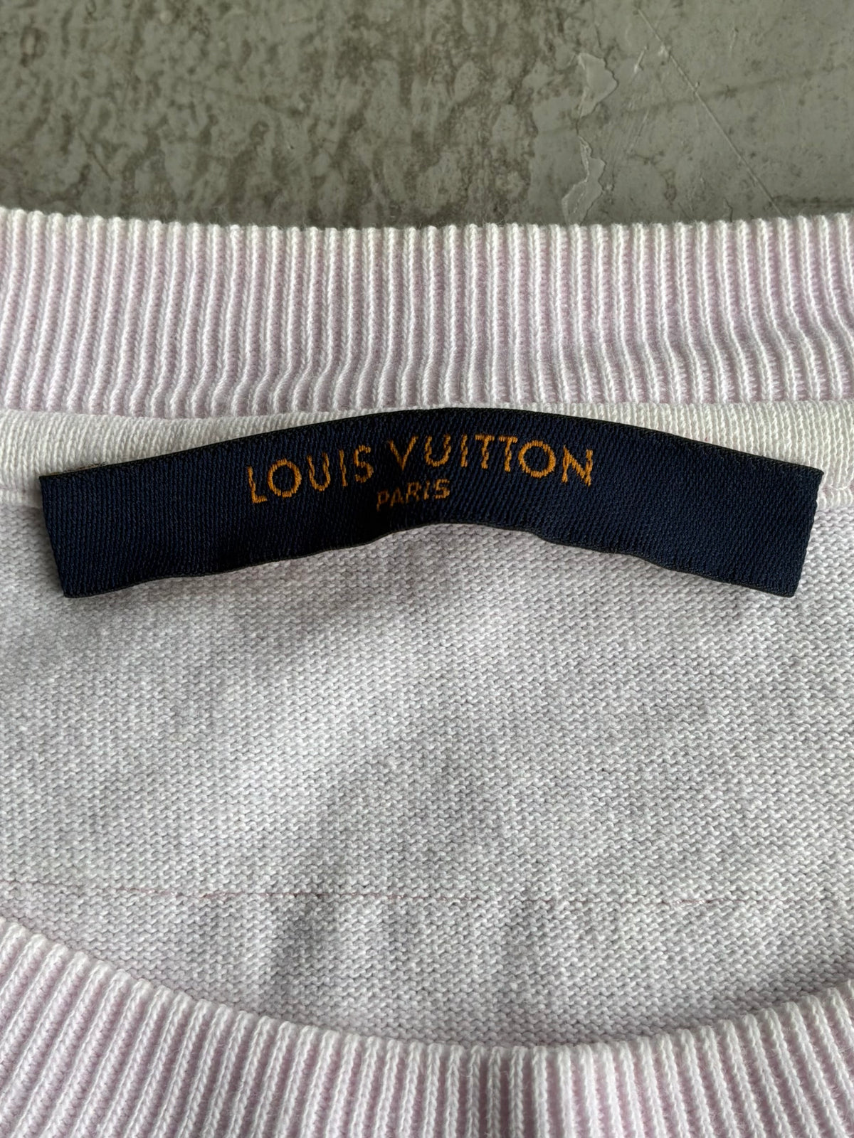 Louis Vuitton Patch Pink Pocket Tee