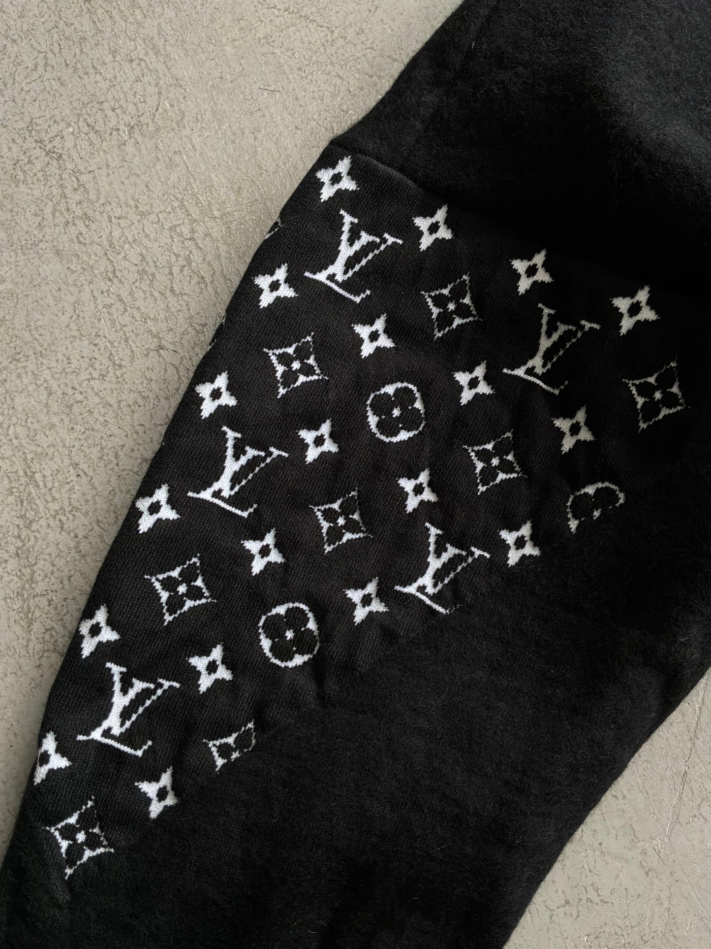 Womens Louis Vuitton Sleeve Monogram Knit Jacket