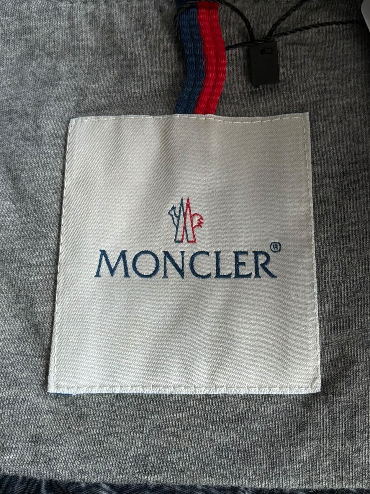 Moncler Nylon Zip Vest Hoodie