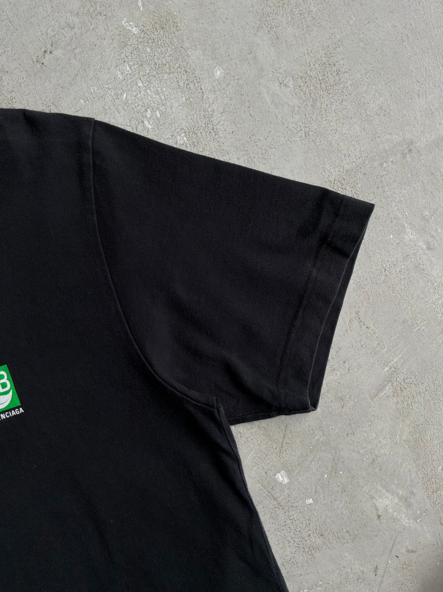 Balenciaga Leaf Logo Mullet Tee