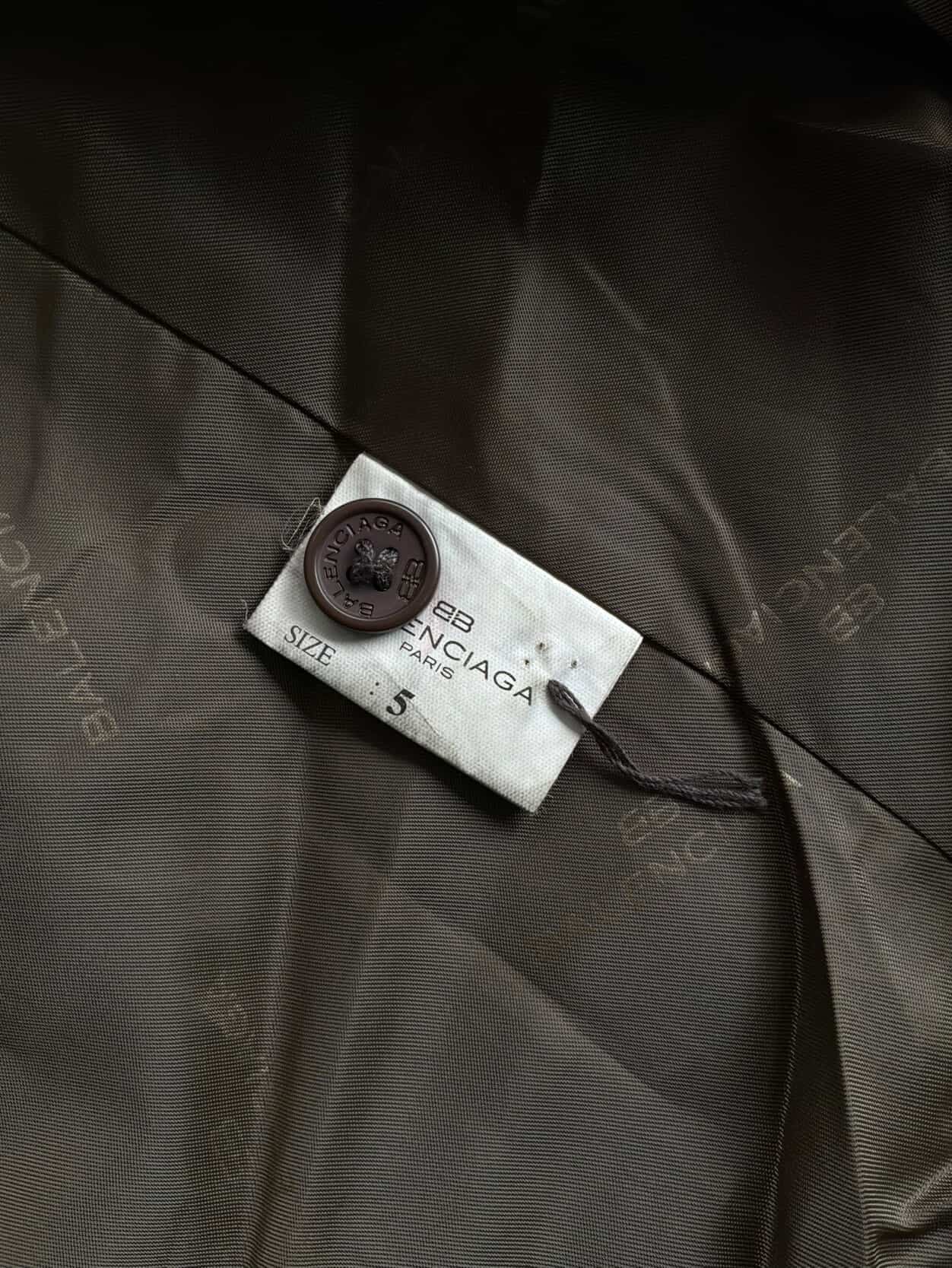 Balenciaga Vintage Leather Coat
