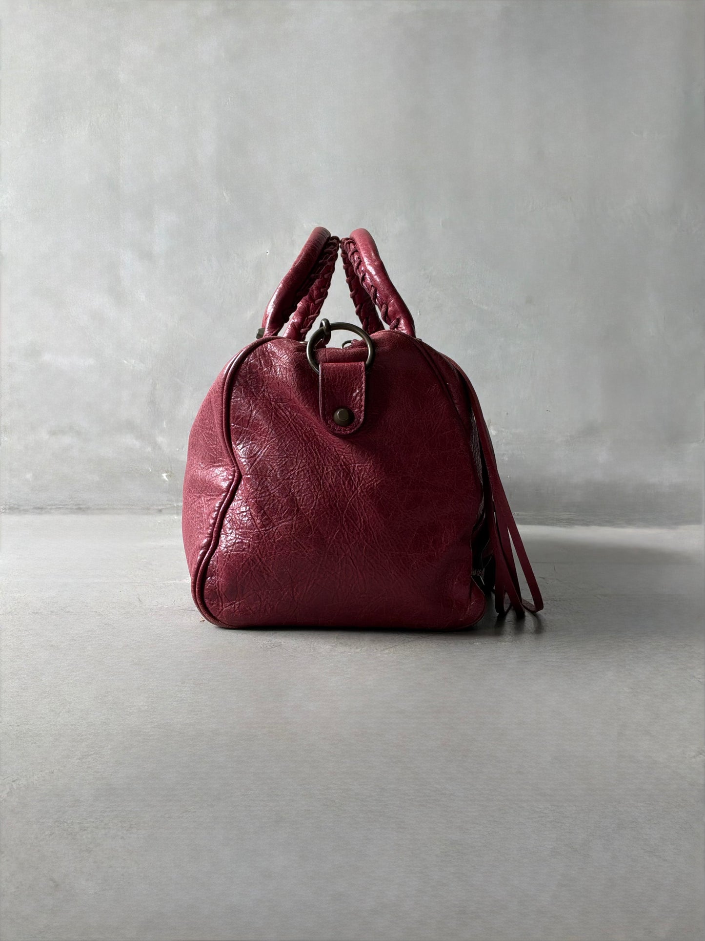 Balenciaga Twiggy Red Lambskin Bag