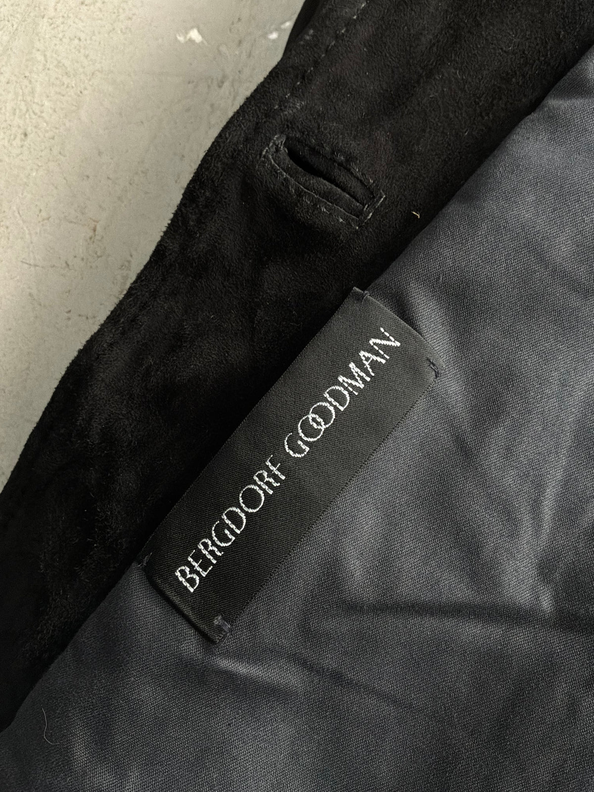 Prada Vintage Suade Button Jacket