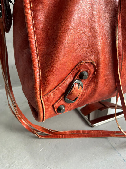 Balenciaga City Orange Classic Bag