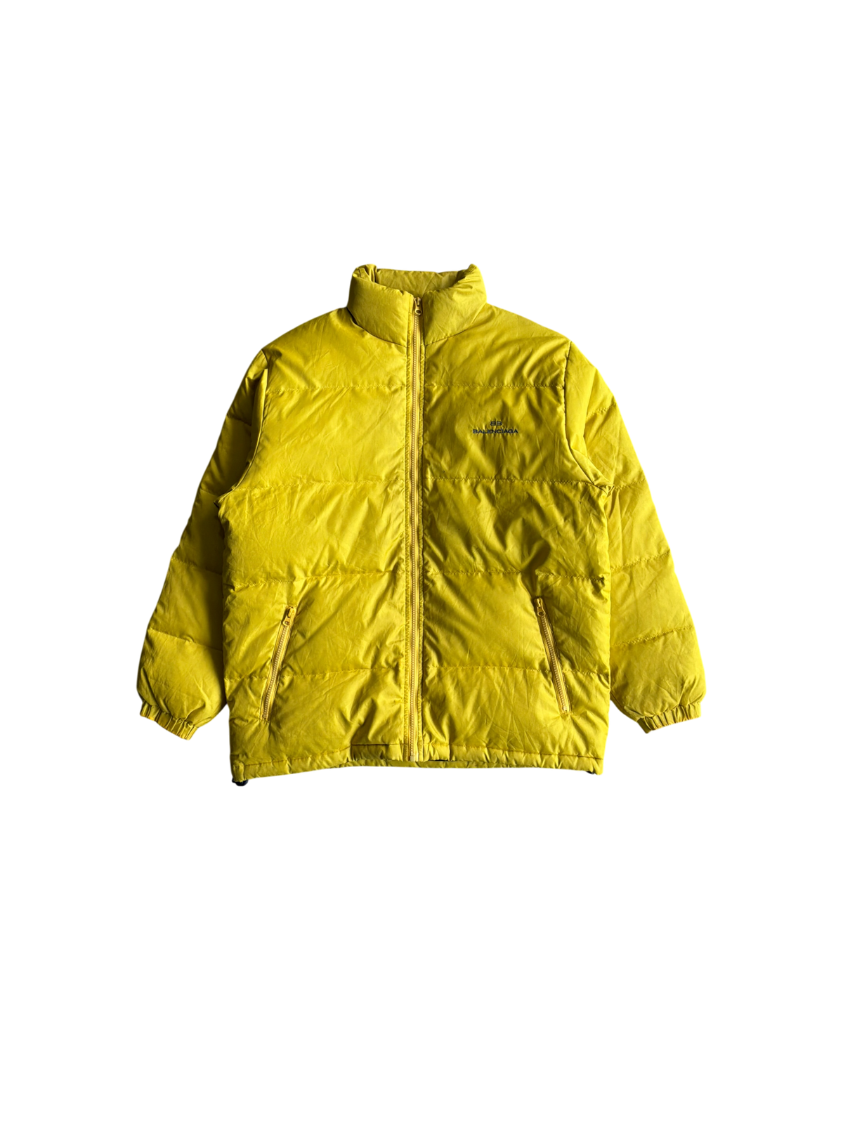 Balenciaga Vintage Yellow Puffer Jacket