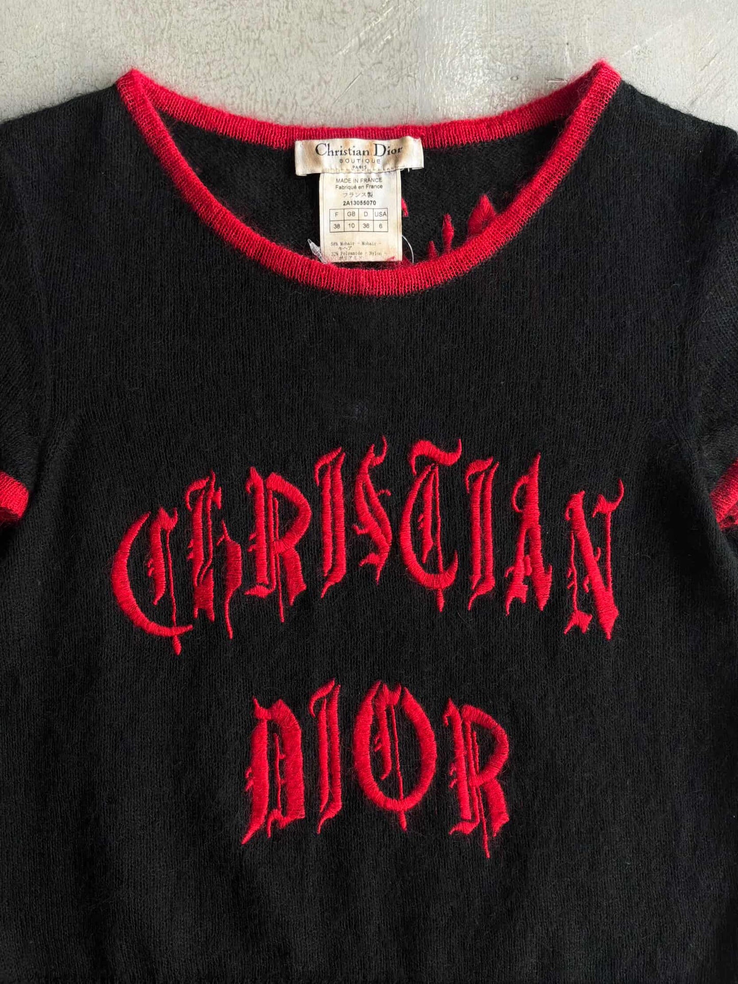 Dior ‘1947’ Galliano Era Knit Top