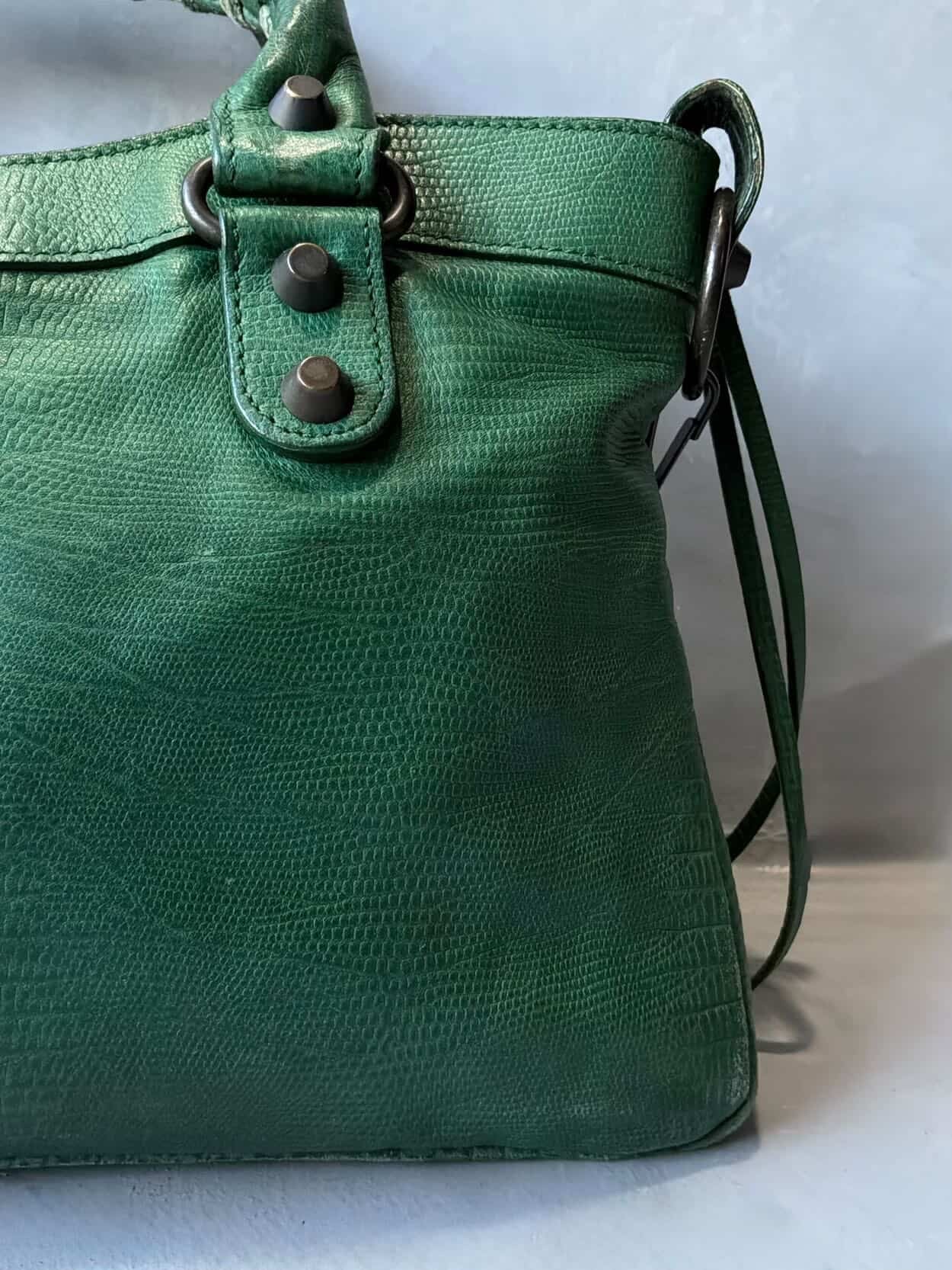 Balenciaga Le First 10th Anniversary Lizard Skin Bag