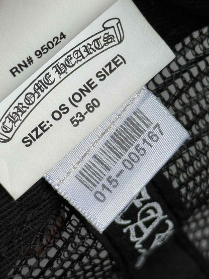 Chrome Hearts Black on Black Trucker Hat
