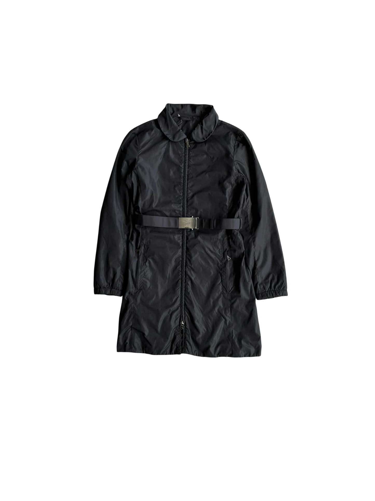 Prada Women’s Belted Nylon Trench Coat