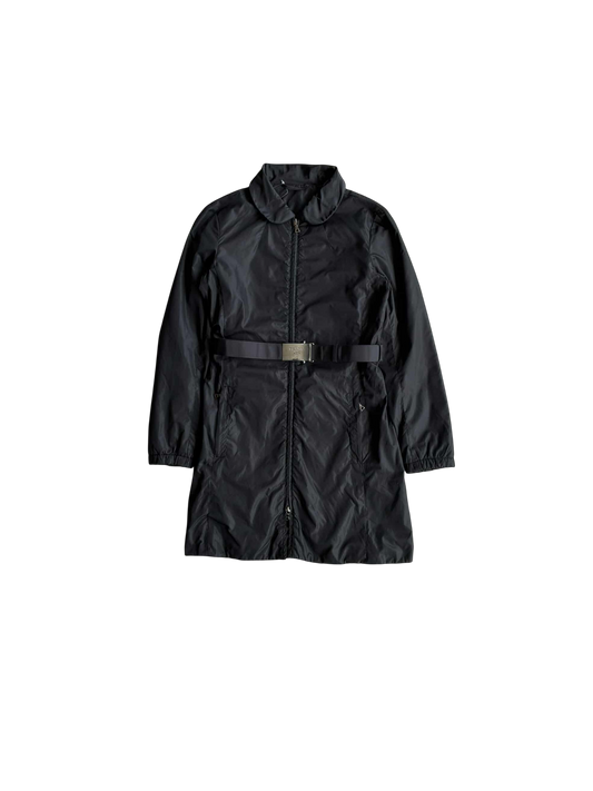 Prada Women’s Belted Nylon Trench Coat