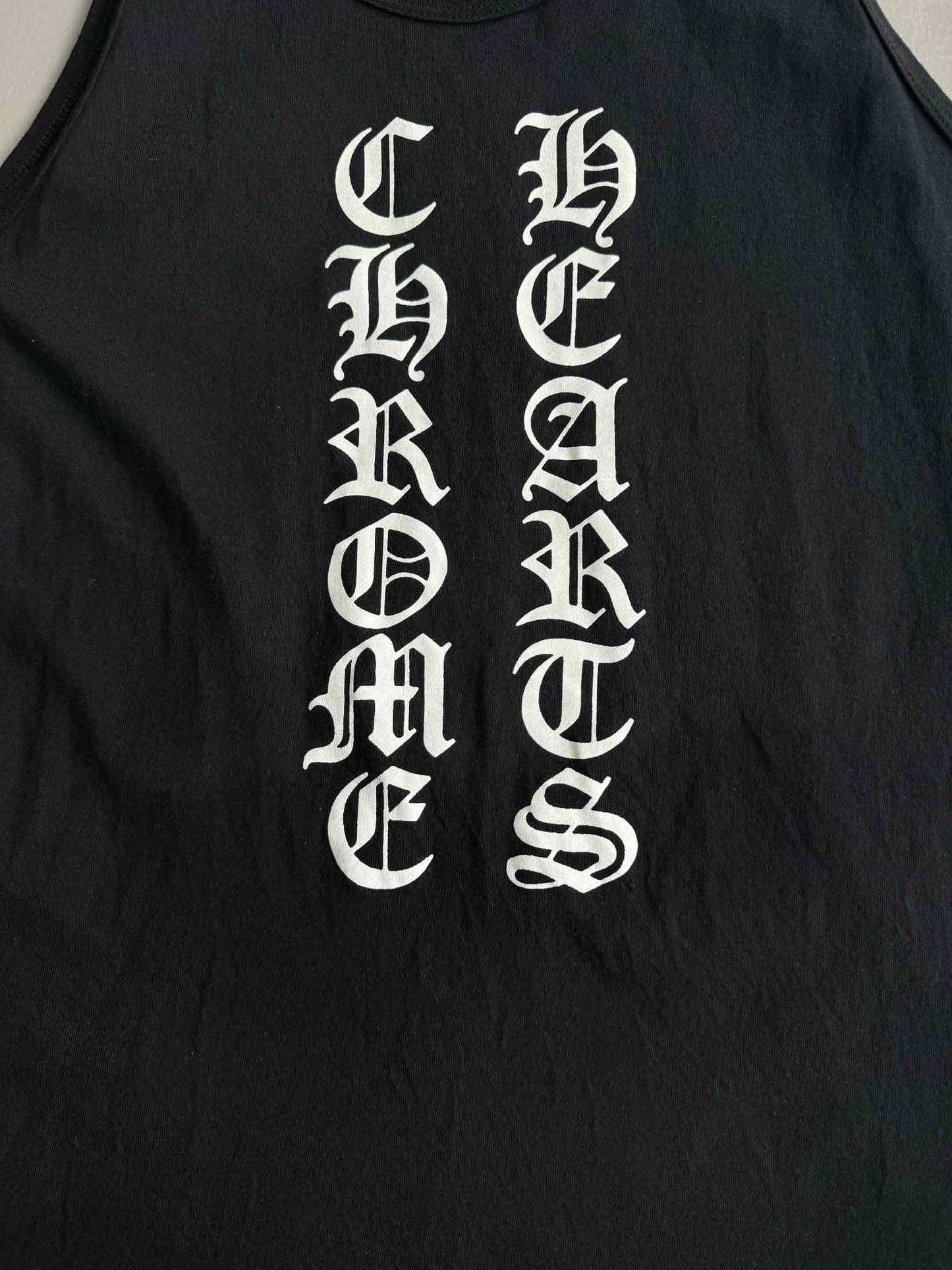 Vintage Chrome Hearts Spell Out Logo Tank top