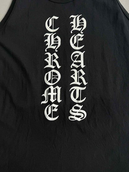 Vintage Chrome Hearts Spell Out Logo Tank top