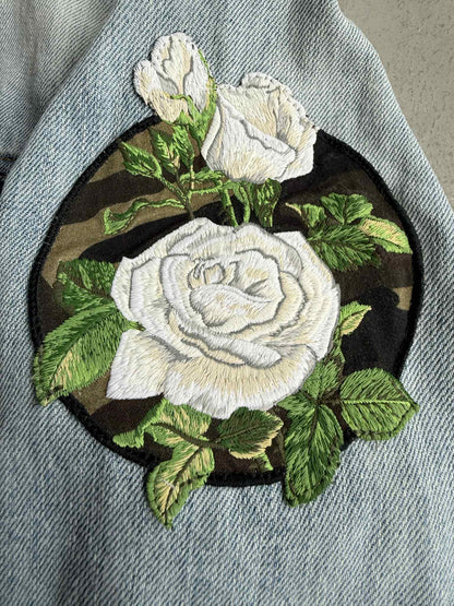Dior Floral Patch Denim Jacket