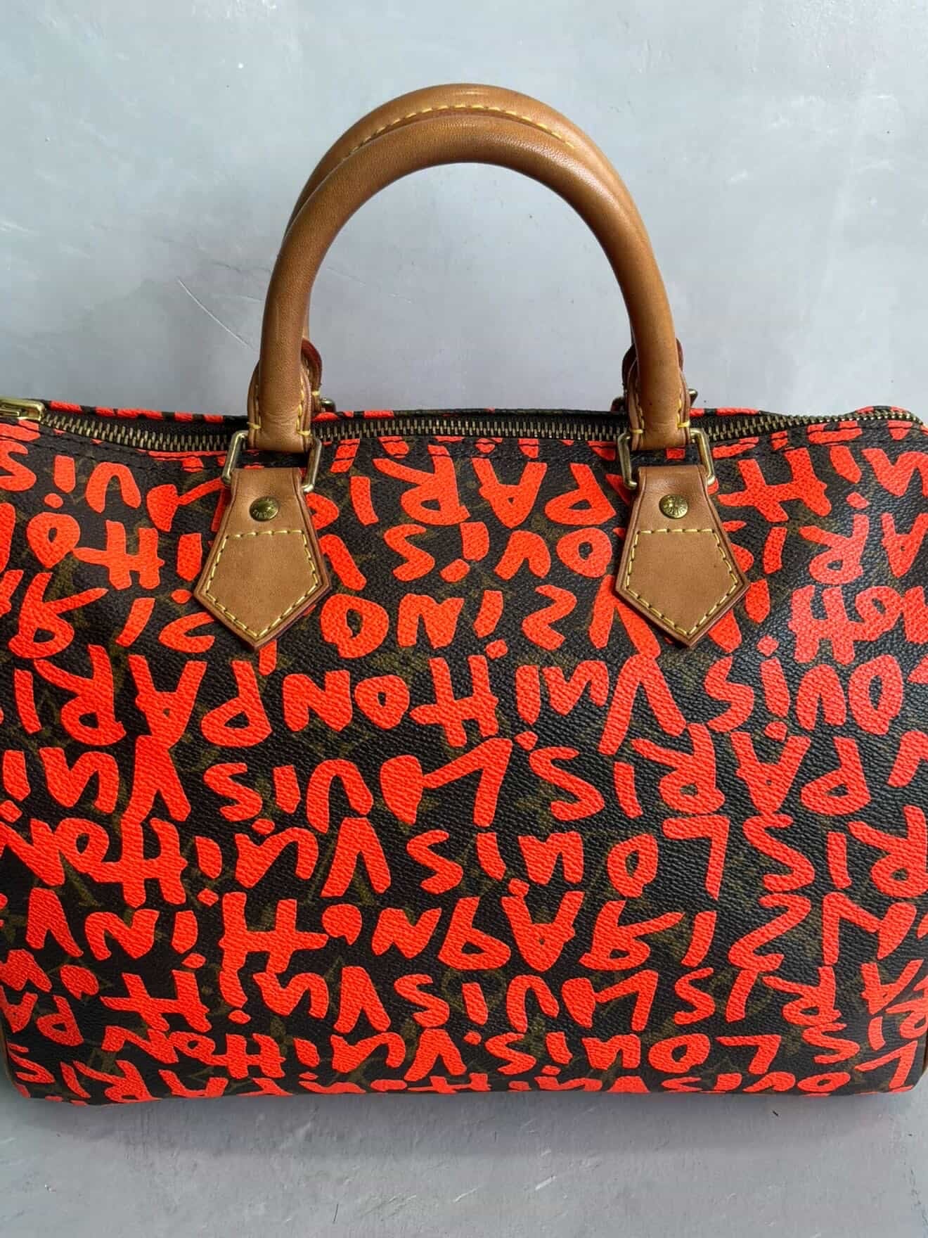 Louis Vuitton X Stephen Sprouse Orange Graffiti Speedy 30