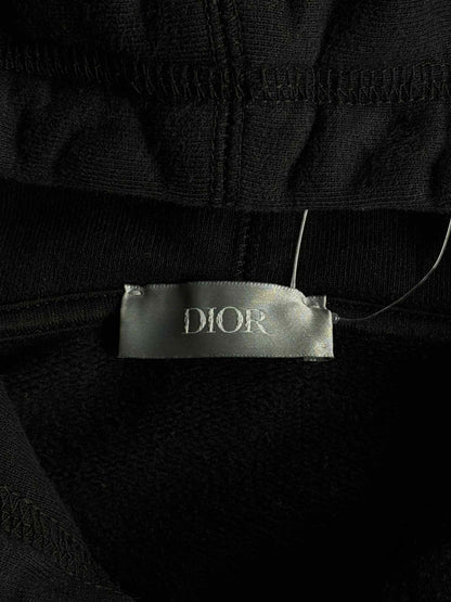 Dior Embroidered Script Pullover Hoodie
