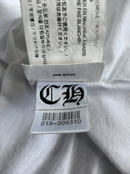 Chrome Hearts Tonal Cross White Tee