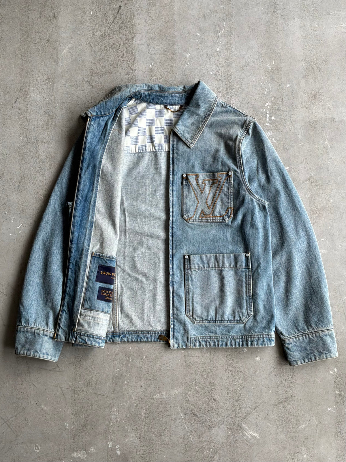 Louis Vuitton Staple Edition Denim Jacket
