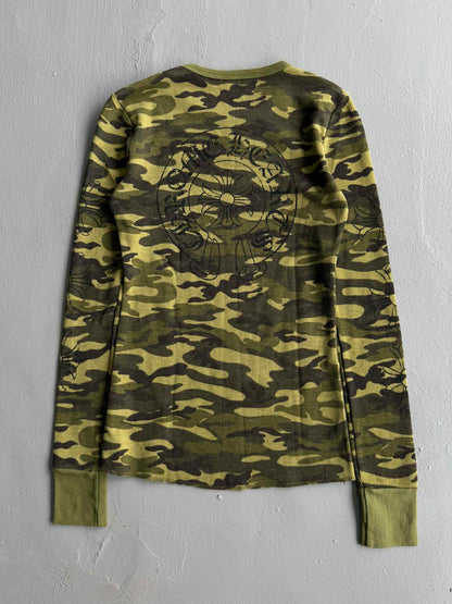Womens Chrome Hearts Thermal Camouflage Longsleeves