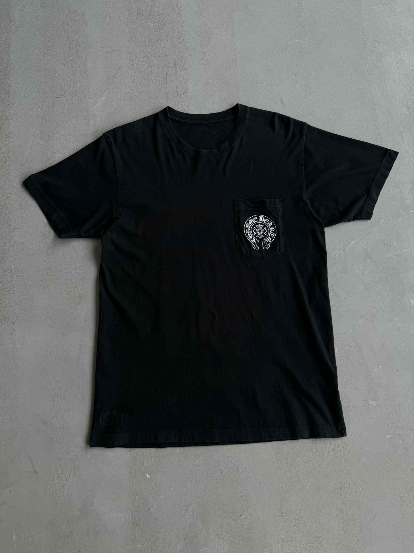 Chrome Hearts Black Pocket Tee Taipei Exclusive Shirt