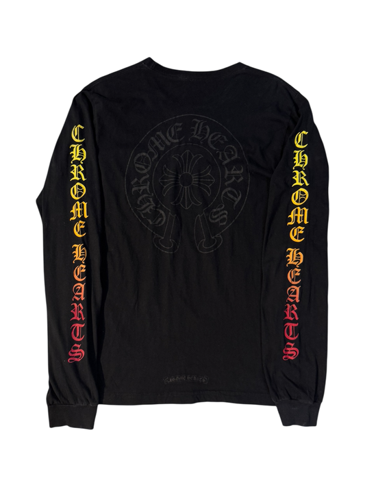 Chrome Hearts Gradient Horseshoe Longsleeves