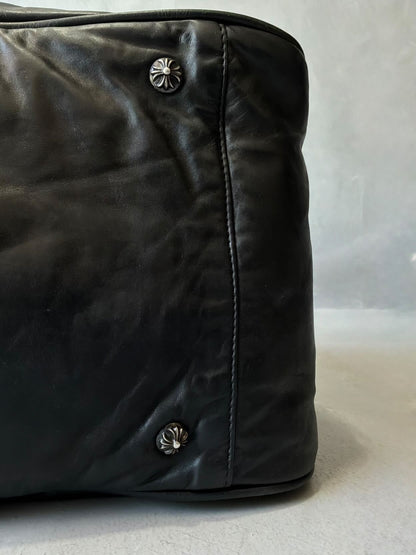 90’s Chrome Hearts Cross Embellished Bowler Bag