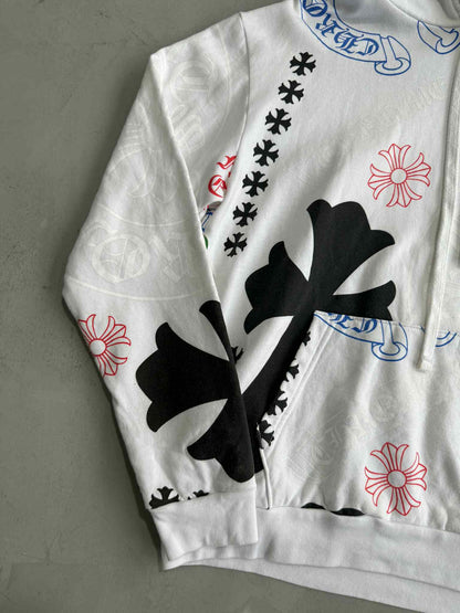 Chrome Hearts Stencil Pullover Hoodie