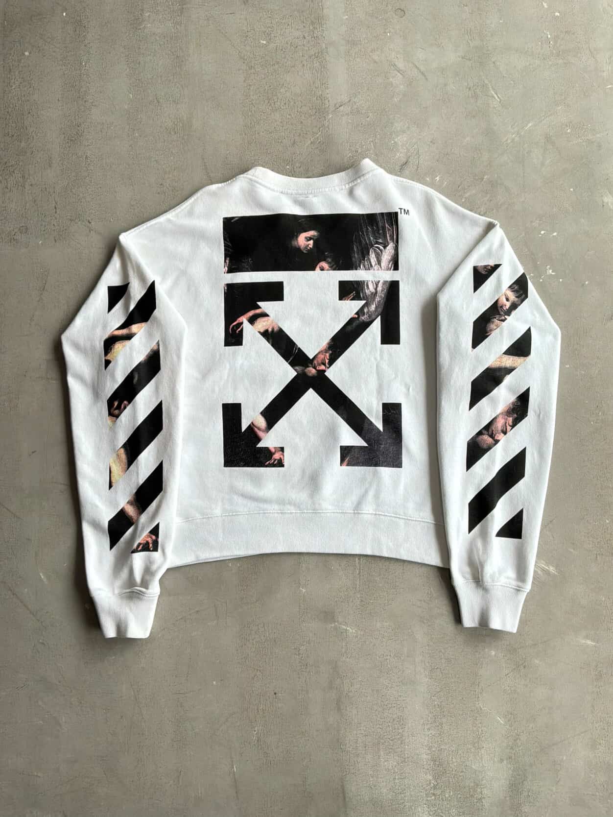 Off White Caravaggio Arrows Crewneck