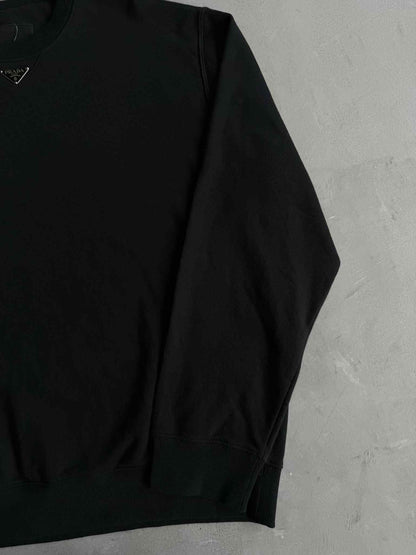 Prada Emblem Crewneck