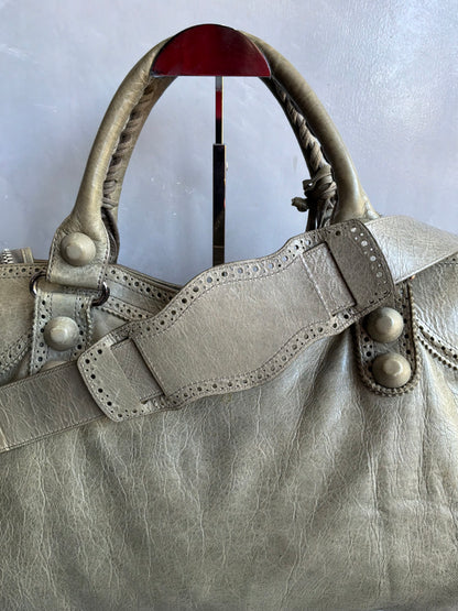 Balenciaga Classic City Giant Studs Beige
