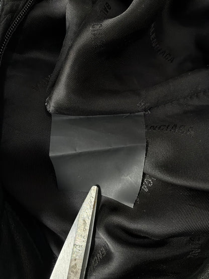 Balenciaga Sample Wide Leather Pants