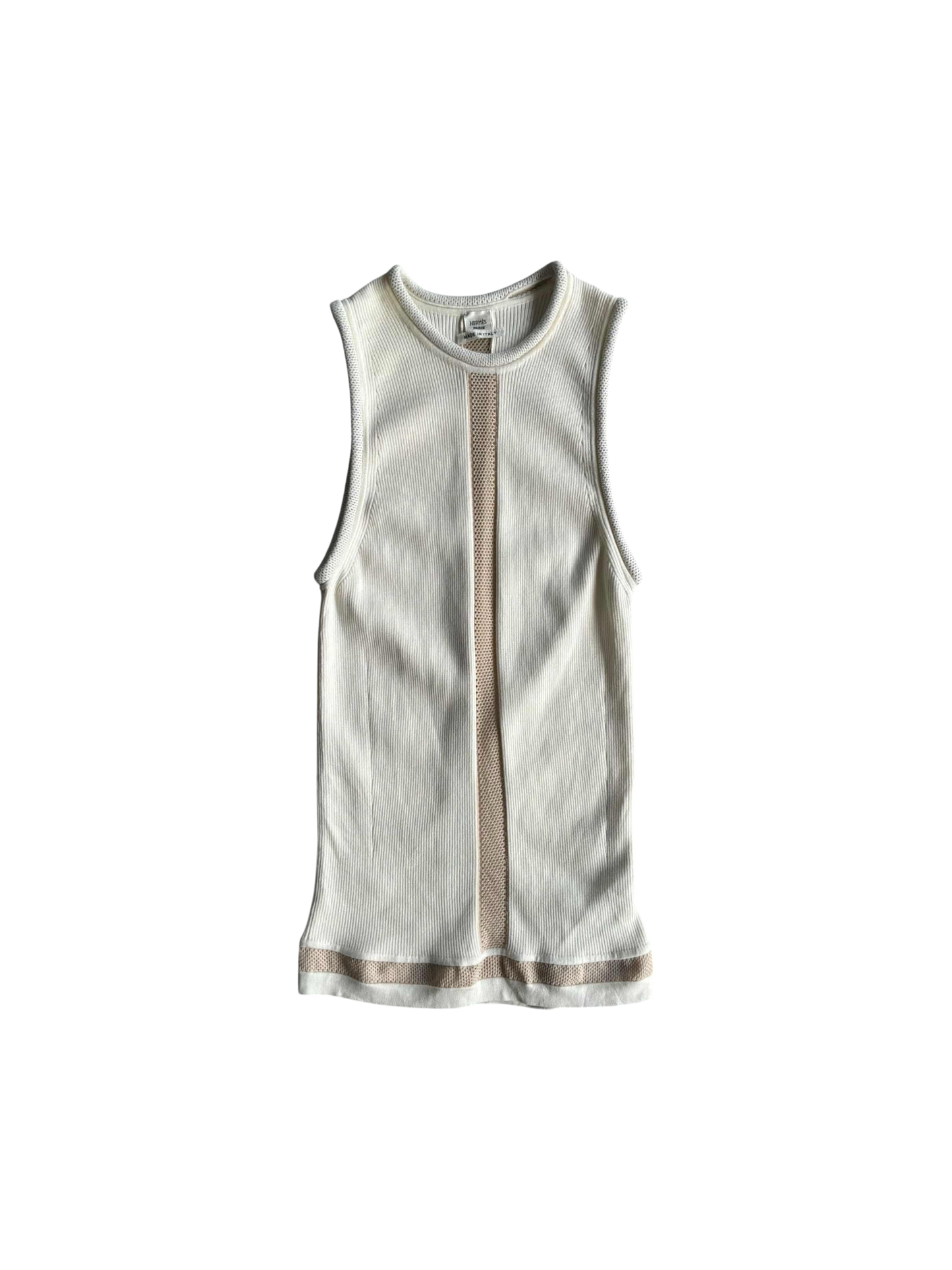 Hermes Margiela Era Perforated Thermal Tanktop