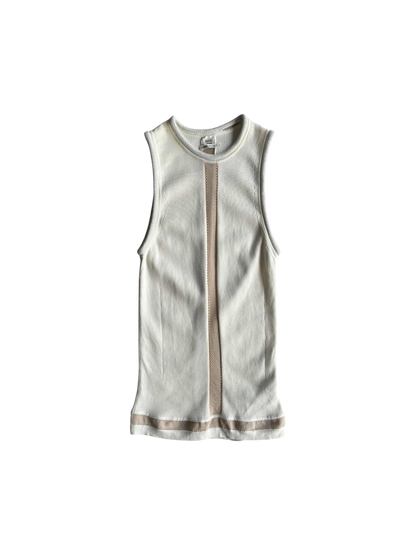 Hermes Margiela Era Perforated Thermal Tanktop