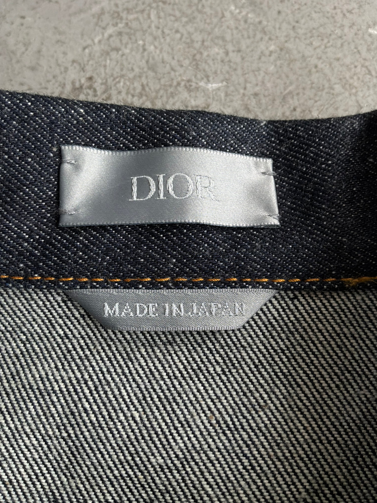 Dior X Sacai Signature Logo Denim Jacket