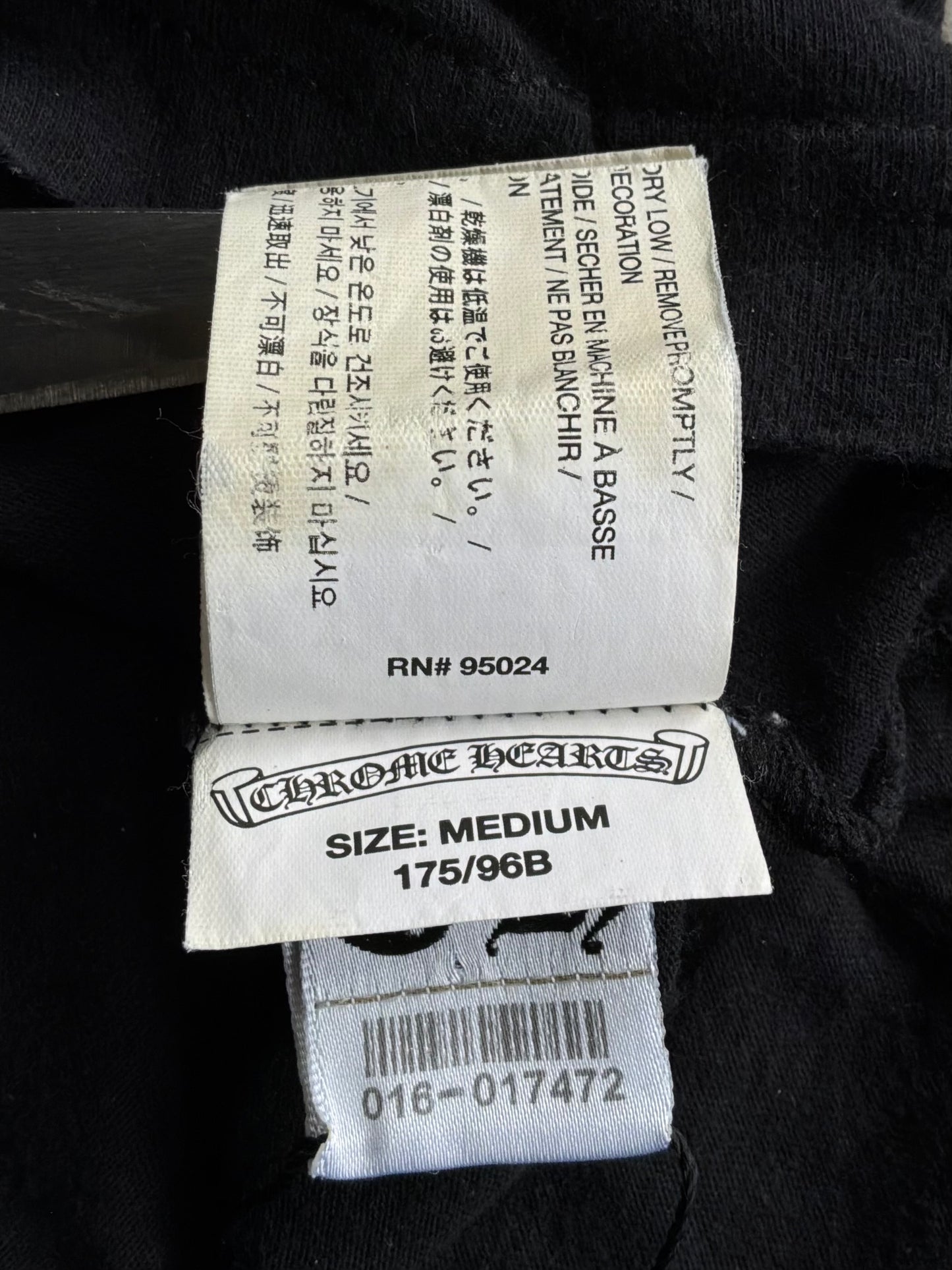 Chrome Hearts USA Scroll Logo Tee