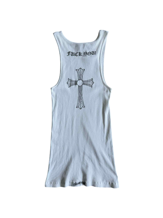 Vintage Chrome Hearts Cross Tank top
