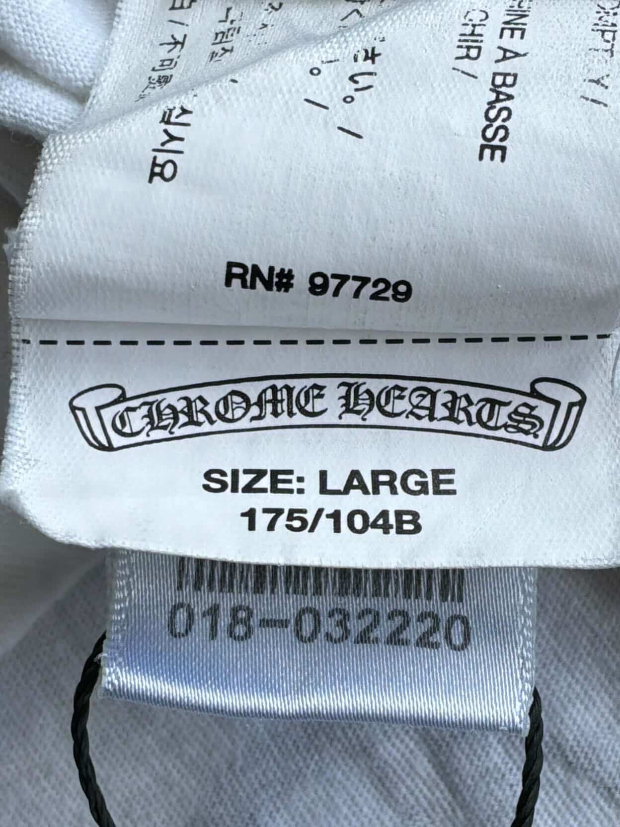 Chrome Hearts HongKong Exclusive Tee