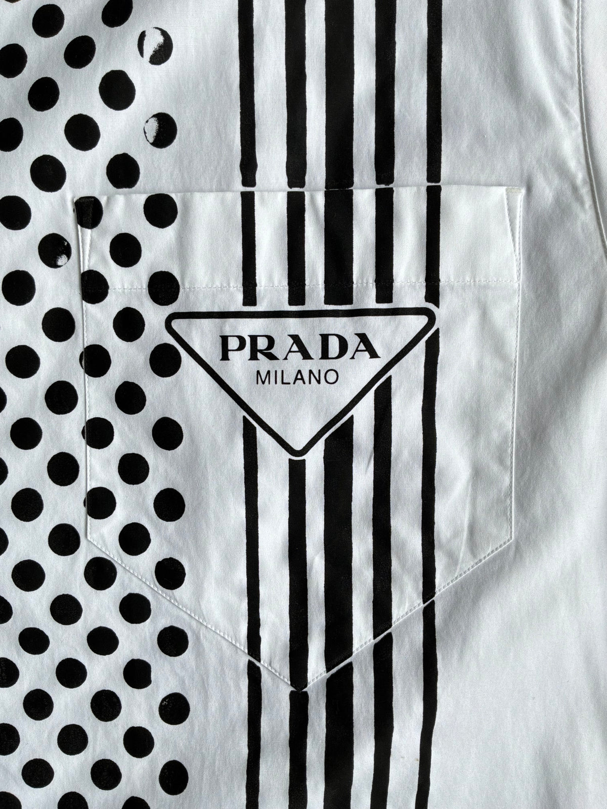Prada Poplin Bowling Shirt