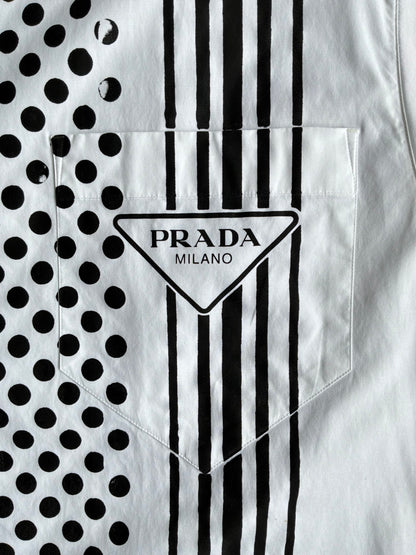 Prada Poplin Bowling Shirt