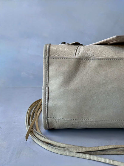 Balenciaga Classic City Beige Lambskin Bag