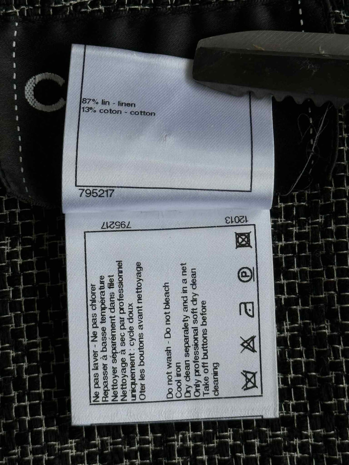 Chanel Cropped Tweed Jacket