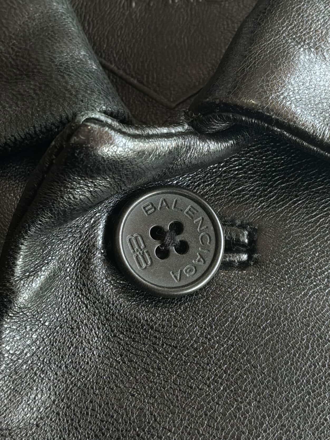 Balenciaga Vintage Leather Coat