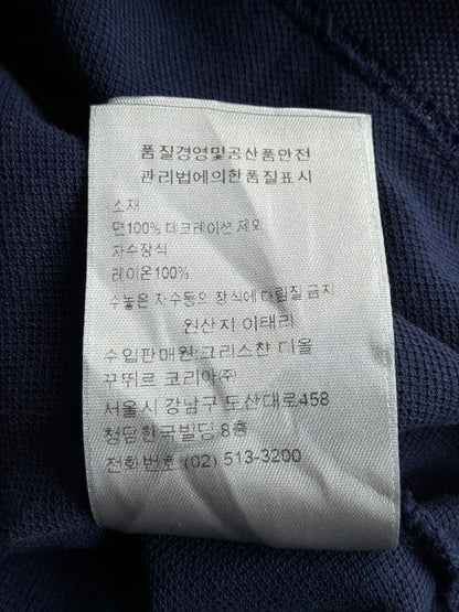 Dior Icon Logo Navy Polo Shirt