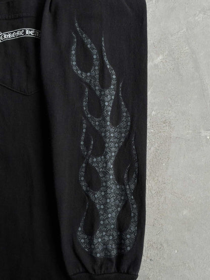 Chrome Hearts Vintage Flame Monogram Longsleeves