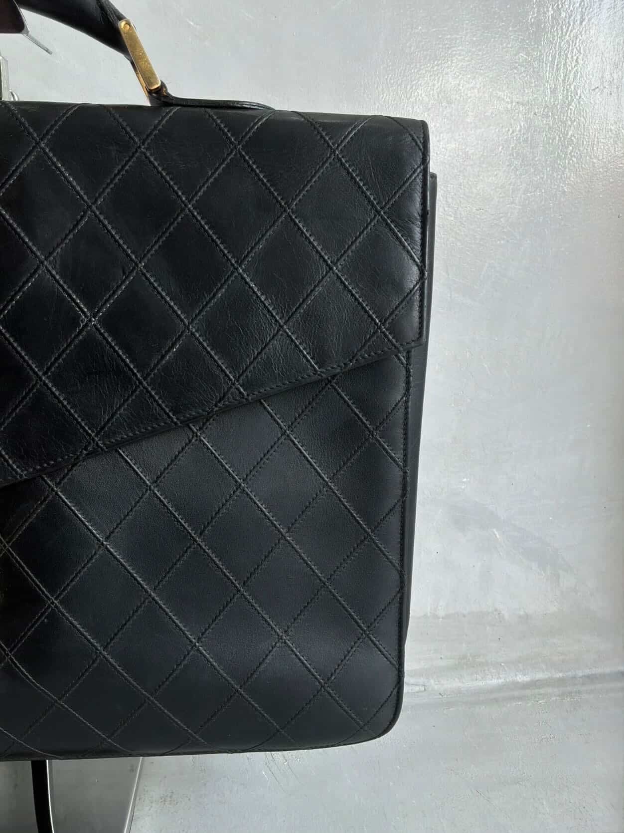 2000’s Chanel Quilted Lambskin Briefcase