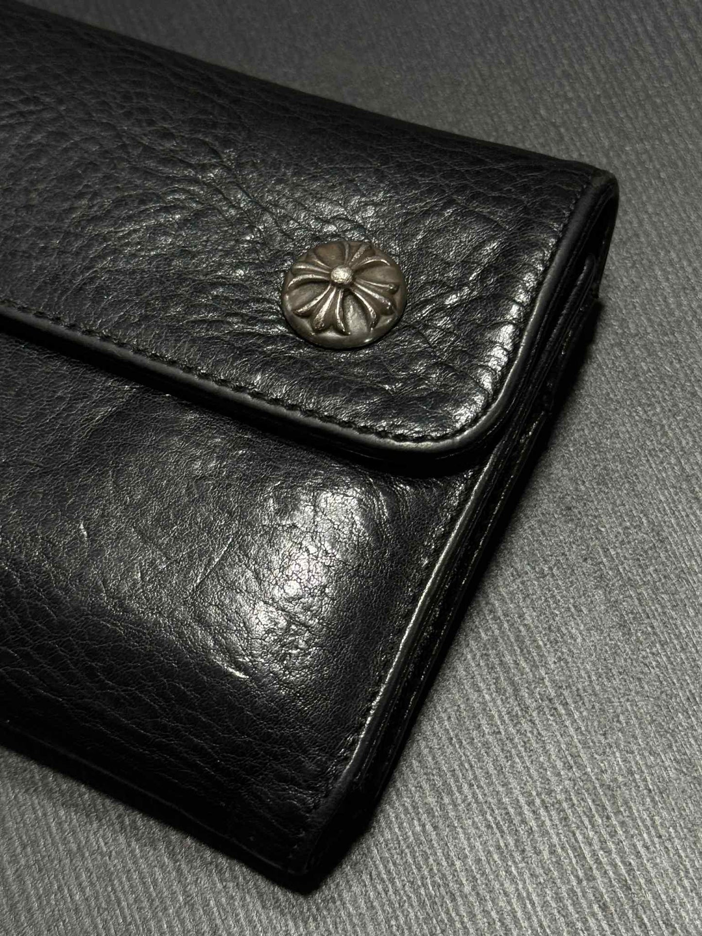 Chrome Hearts Wave Crossball Long Wallet