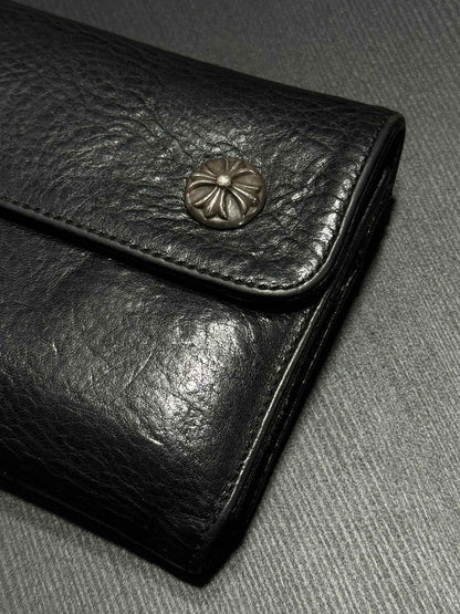 Chrome Hearts Wave Crossball Long Wallet