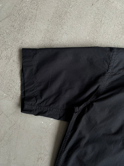 Balenciaga Chest Script Polo Button Down