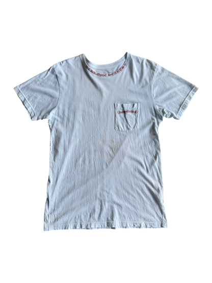 Chrome Hearts Red Script Horseshoe Tee