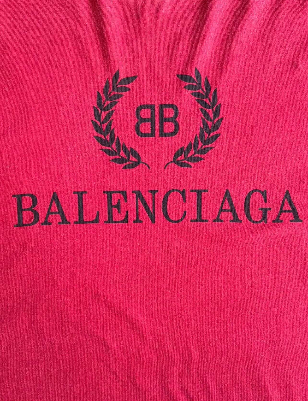 Balenciaga Flower Script Tee