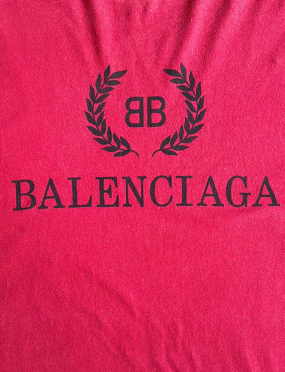 Balenciaga Flower Script Tee